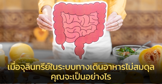 เมื่อจุลินทรีย์ในระบบทางเดินอาหารไม่สมดุล คุณจะเป็นอย่างไร